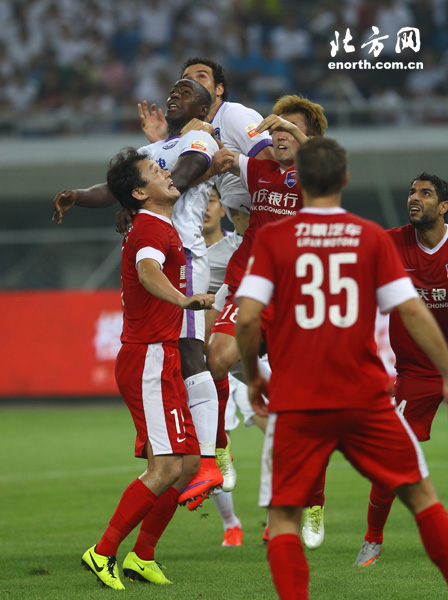 包含重庆力帆力争三分，对手泰达难以轻视的词条